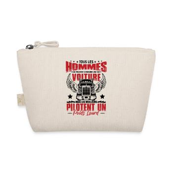 Drole Camion Chauffeur Poids Lourd Routier - Trousse biologique - nature - Devant