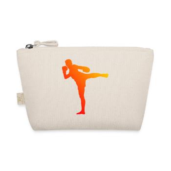 Muay Thai Femmes Hommes Boxeur Thaïlandais Boxe Thaï - Trousse biologique - nature - Devant