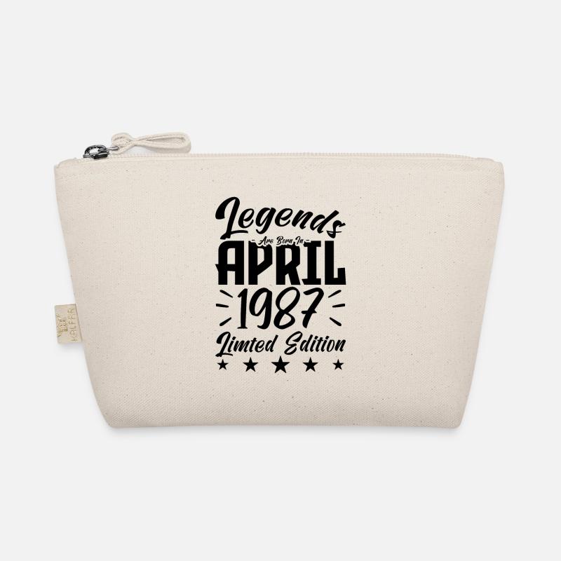 Geboren 1987 Geburtstagsgeschenk 1987 Bio-Täschchen