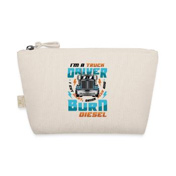 Le chauffeur de camion mange de la viande et boit de la bière - Trousse biologique - nature - Devant