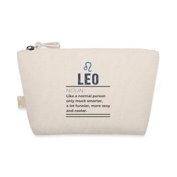 Leo Nomen - Wie ein normaler Mensch nur - Bio-Täschchen - Natur - Vorne