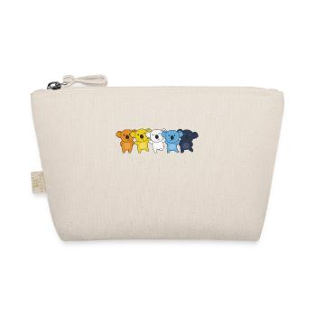 Aroace Flag Pride LGBTQ Mignon Koala - Trousse biologique - nature - Devant