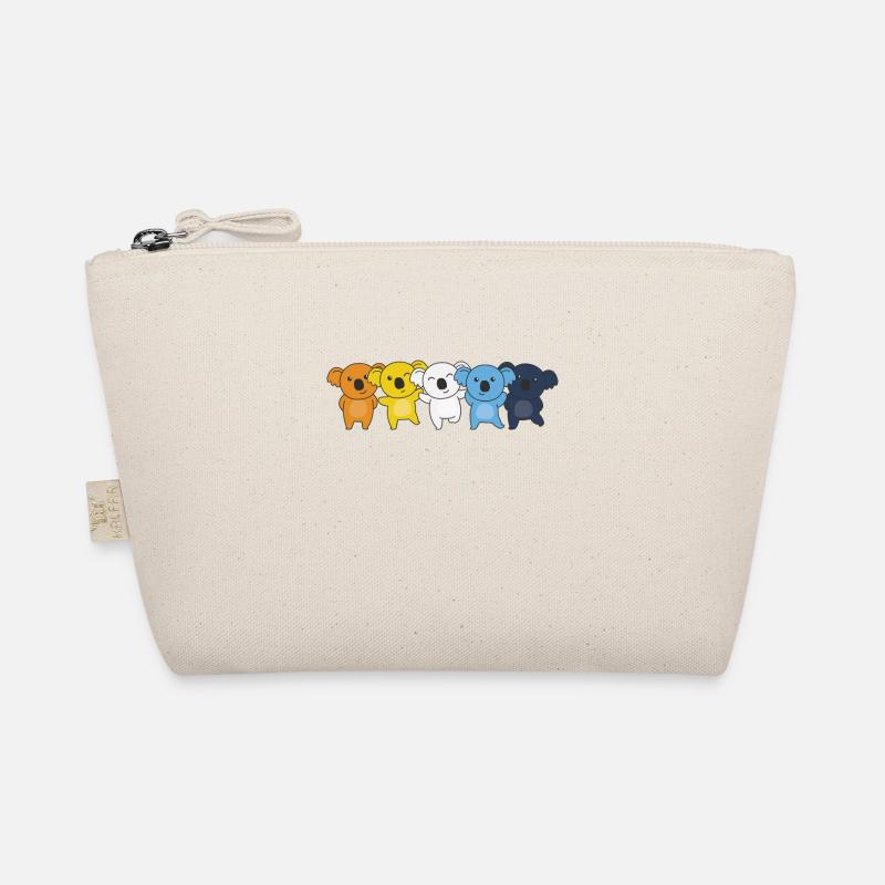 Aroace Flag Pride LGBTQ Mignon Koala Trousse biologique