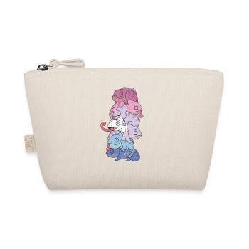 Bigender Flag Pride LGBTQ Chameleon Bunch - Trousse biologique - nature - Devant