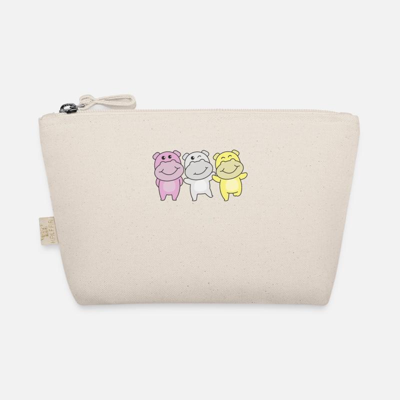 Twink Flag Pride LGBTQ Mignon Hippopotame Trousse biologique