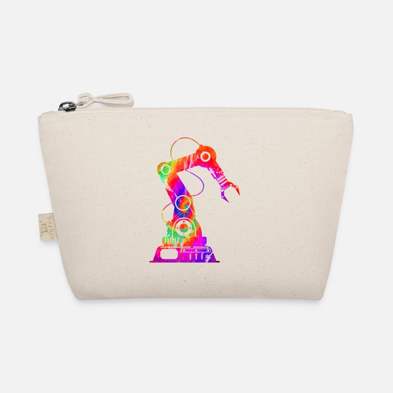 Robot Robotics Engineer Tie Dye Organic Pouch