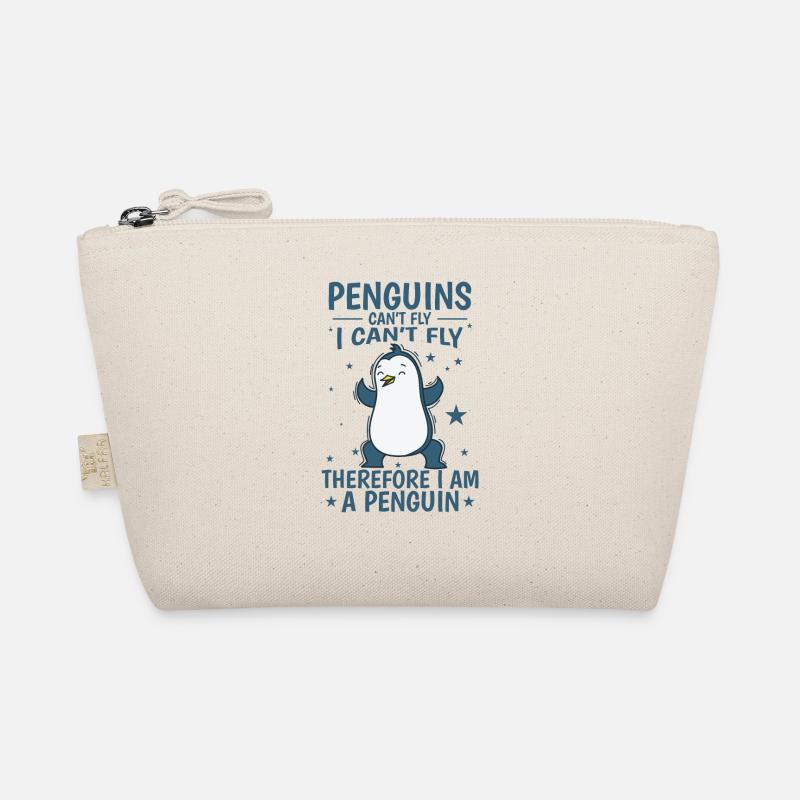 Penguins can't Fly I am a Penguin Vogel Bio-Täschchen