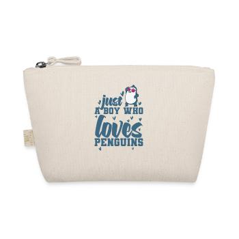 Juste un garçon qui aime Penguins Bird - Trousse biologique - nature - Devant