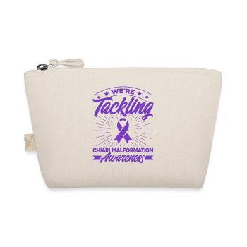 Purple Bow Chiari Malformation Support Ch - Trousse biologique - nature - Devant