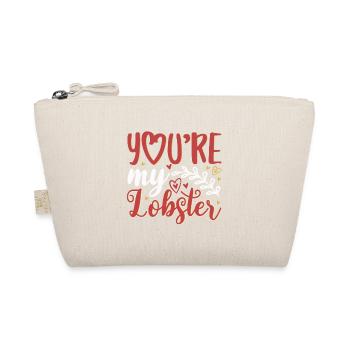 You are my lobster - Bio-Täschchen - Natur - Vorne