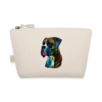 Boxer Dog Coloré - Trousse biologique - nature - Devant