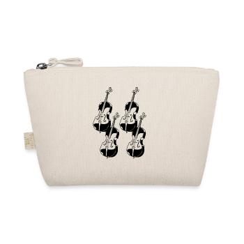 Cello cello player cellist - Organic Pouch - nature - Front