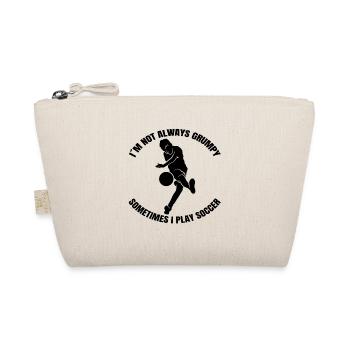 Football Design Football Team Joueur de football - Trousse biologique - nature - Devant