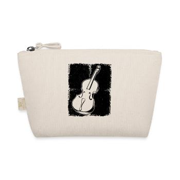 Cello cello player cellist - Organic Pouch - nature - Front