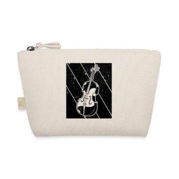 Cello cello player cellist - Organic Pouch - nature - Front
