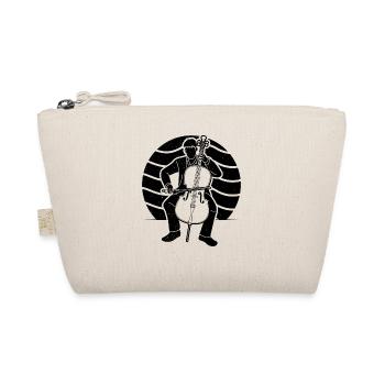 Cello cello player cellist - Organic Pouch - nature - Front