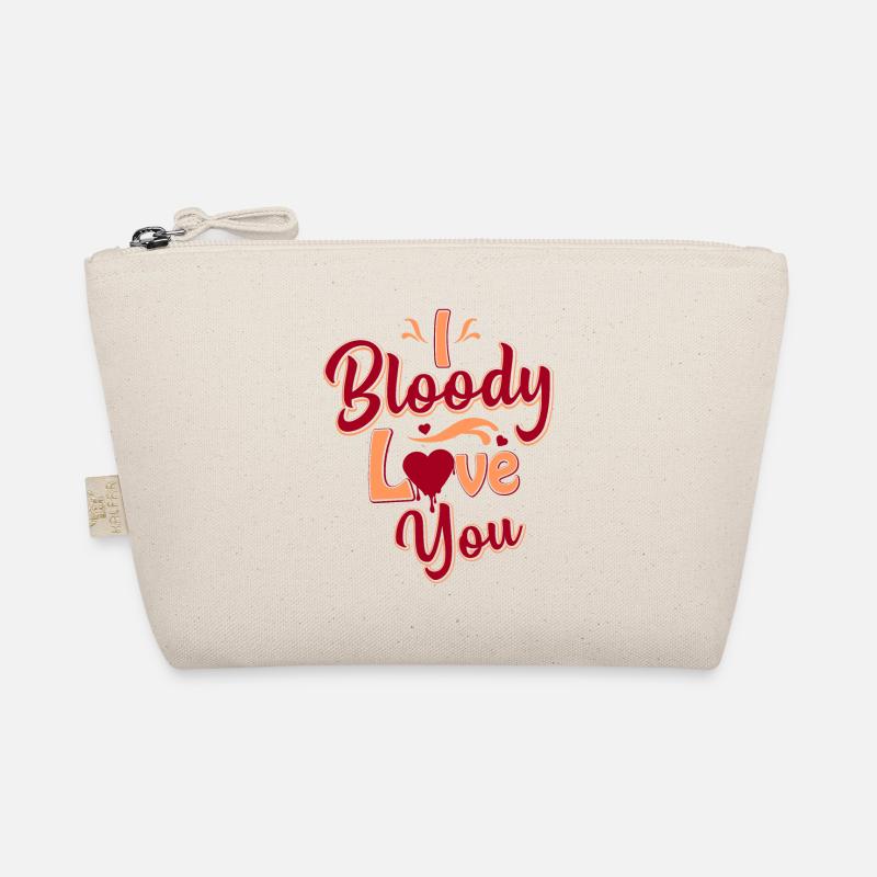 Ich liebe dich Bio-Täschchen