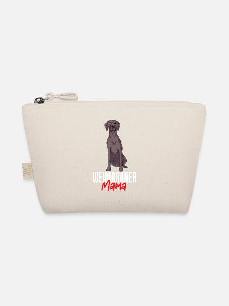 Weimaraner - Bio-Täschchen - Natur - Vorne