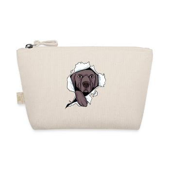 Weimaraner - Bio-Täschchen - Natur - Vorne