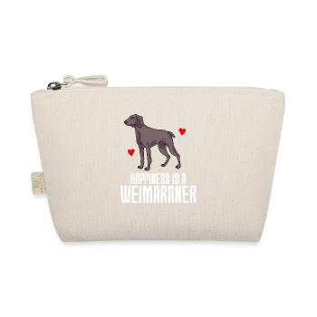 Weimaraner - Bio-Täschchen - Natur - Vorne