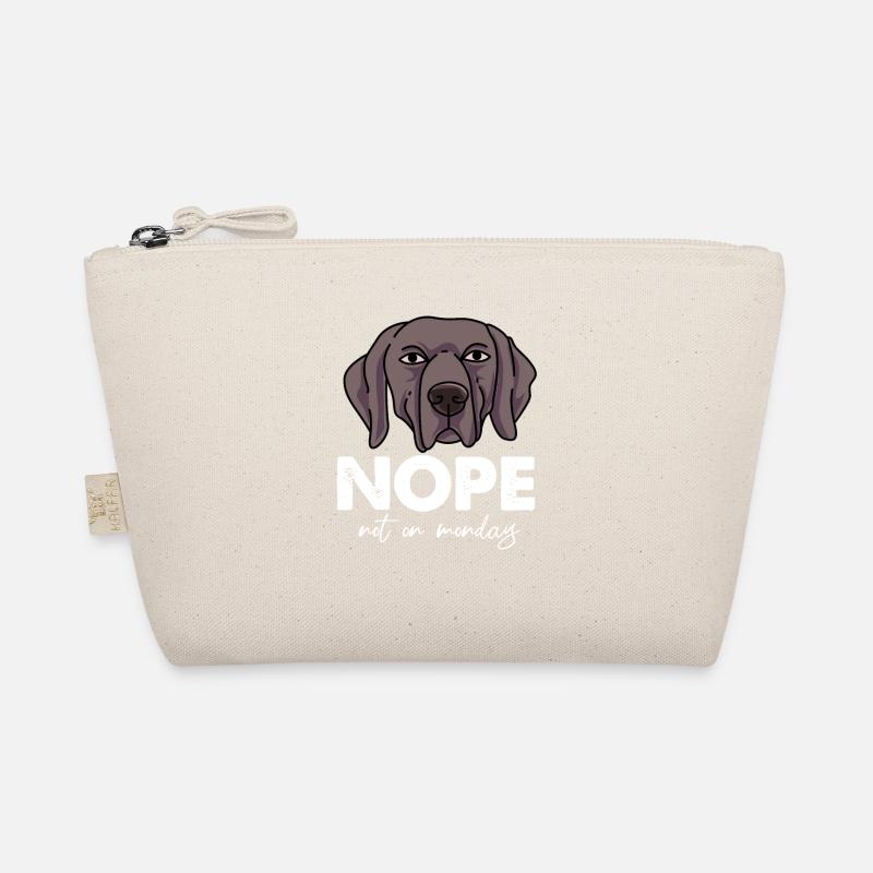 Weimaraner - Bio-Täschchen - Natur