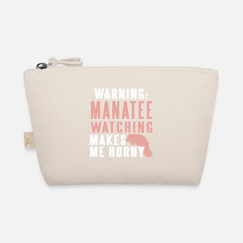 Warning: Manatee Watching Makes Me Horny Funny Bio-Täschchen