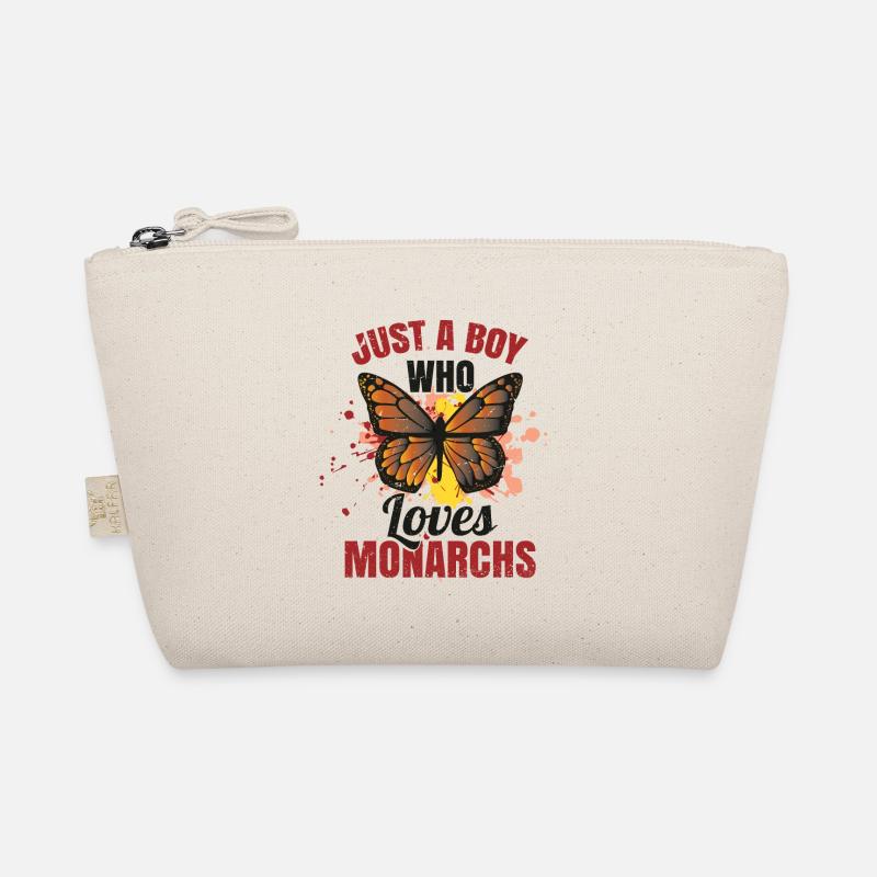 Just A Boy Who Loves Monarchs Organic Pouch
