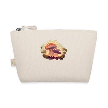 Kawaii Mushrooms Cottagecore Vintage for Mushroom Lovers - Organic Pouch - nature - Front