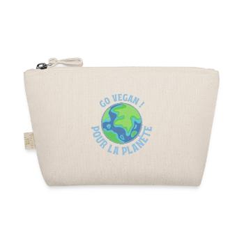 Go Vegan, pour la planète - Trousse biologique - nature - Devant