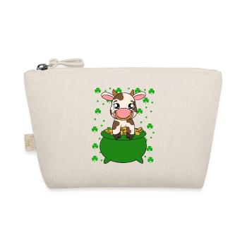 Mignonne trèfle de vache Fête de la Saint Patrick - Trousse biologique - nature - Devant