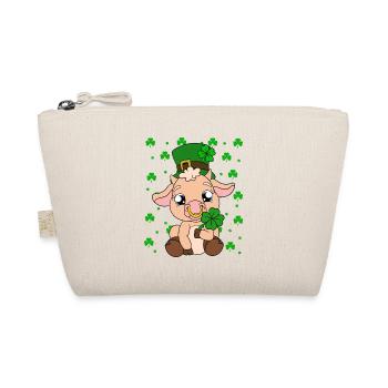 Mignonne trèfle de vache Fête de la Saint Patrick - Trousse biologique - nature - Devant