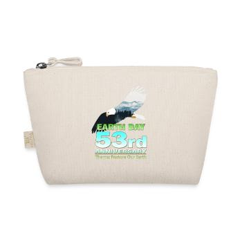Earth Day Eco-Friendly Apparel for Pro-Environment - Organic Pouch - nature - Front