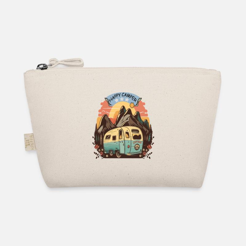 happy camper - Organic Pouch - nature