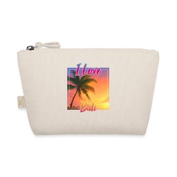 Coucher de soleil à Bali avec déclaration d’amour - Trousse biologique - nature - Devant