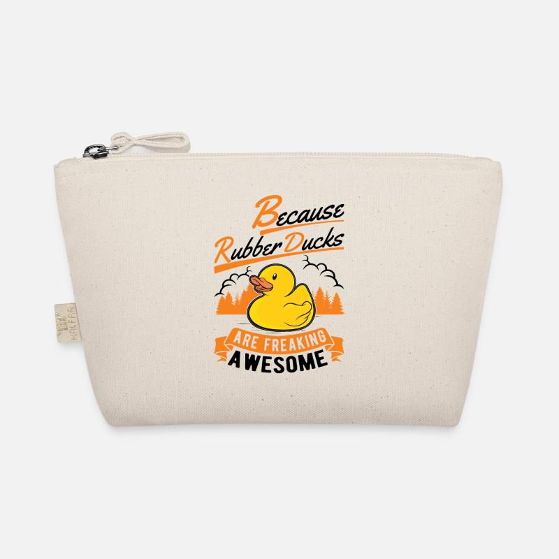 Because Rubber Ducks are freaking awesome Organic Pouch