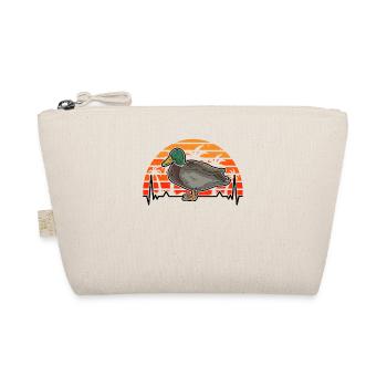 Ducks Heartbeat Retro Duck Breeder - Organic Pouch - nature - Front