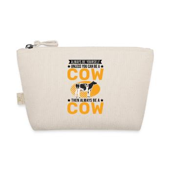 Cow Gift Farmer Cattle Breeder Cows - Organic Pouch - nature - Front