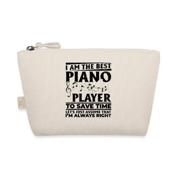Je suis le meilleur pianiste - Drôle de pianiste - Trousse biologique - nature - Devant