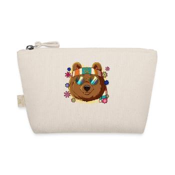 60s 70s Costume Groovy Hippie - Organic Pouch - nature - Front