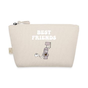 best friends toilette - Bio-Täschchen - Natur - Vorne