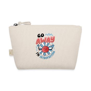 Go away, I'm an introvert, shy - Organic Pouch - nature - Front