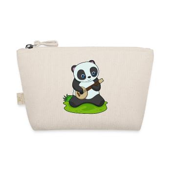 Panda Musicien Guitare Musique - Trousse biologique - nature - Devant