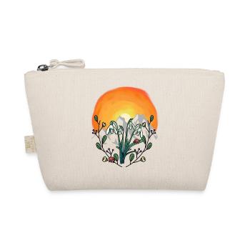 Sunshine Spring Snowdrop Austria - Organic Pouch - nature - Front
