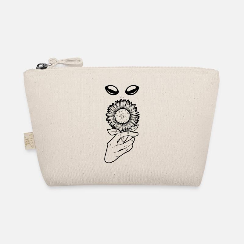 Cryptidcore Esthétique Cryptid Sunflower Alien Trousse biologique