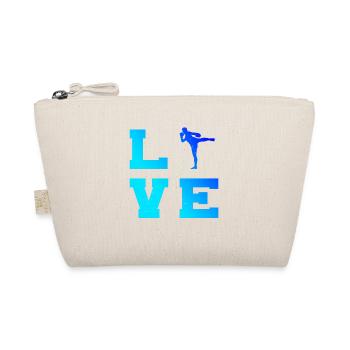 Muay Thai Thai Boxing Women Thai Boxer Men - Organic Pouch - nature - Front