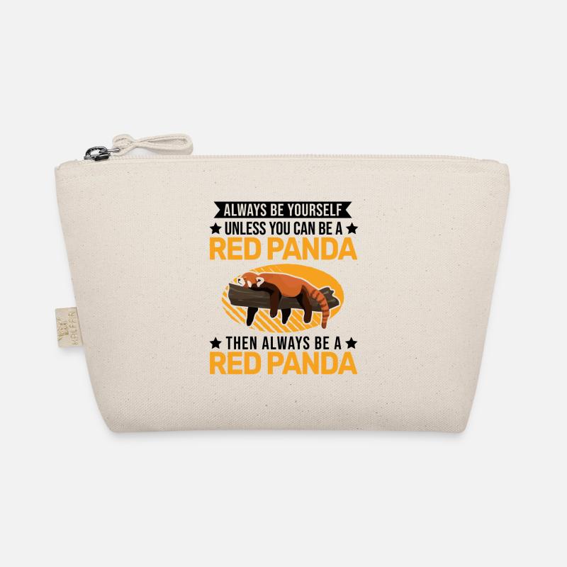 Red Panda Cadeau Panda Rouge Trousse biologique