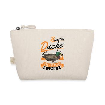 Duck Gift Duck Breeder - Organic Pouch - nature - Front