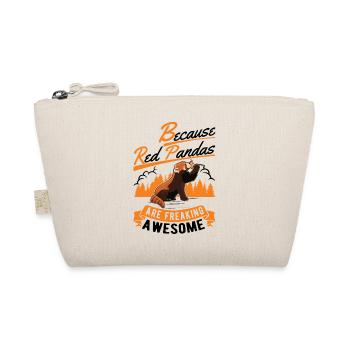 Red Panda Cadeau Panda Rouge - Trousse biologique - nature - Devant