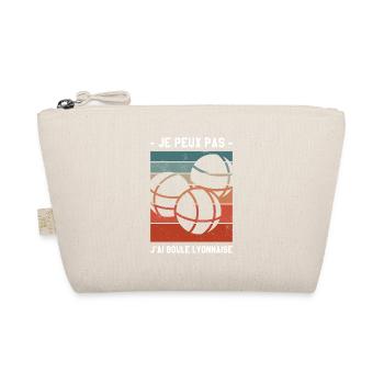 Je Peux Pas J'ai Boule Lyonnaise Pétanque Bocce - Trousse biologique - nature - Devant