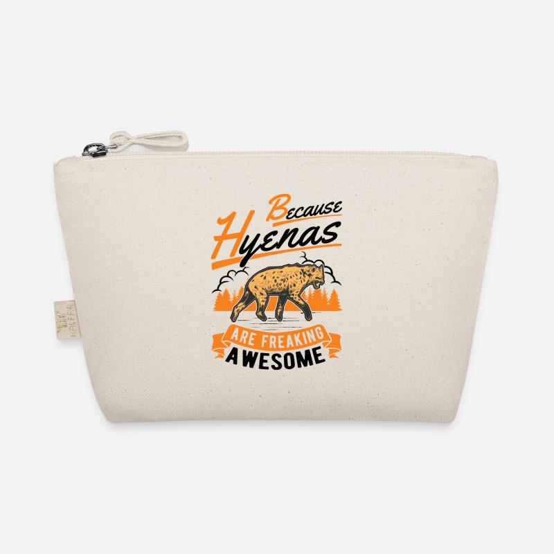 Hyena Gift Aardwolf Hyena Organic Pouch